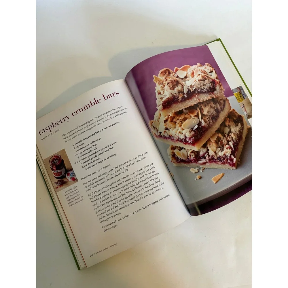 Barefoot Contessa Ina Garden Foolproof Hardcover Cookbook No Jacket 2012 Color